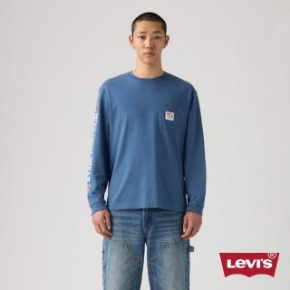【LEVIS】X Toy Story 聯名款 胡迪 巴斯光年 背面印花長袖T 男生上衣 熱賣單品 0034Q-0000