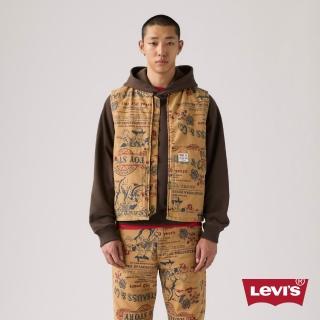 【LEVIS】X Toy Story 聯名款 背心 西部圖騰設計 鋪棉背心 男生上衣 熱賣單品 0034M-0000