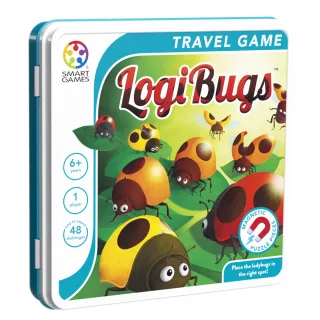 【SMART GAMES】磁力遊戲盒-瓢蟲連線