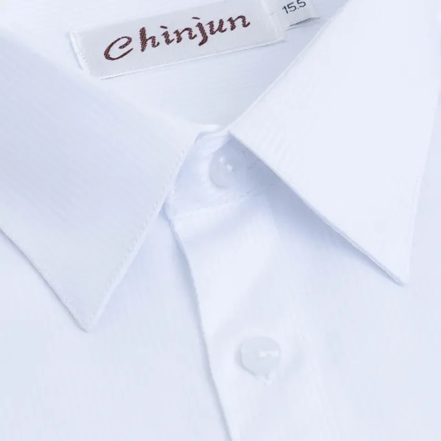 【CHINJUN】勁榮抗皺襯衫 任3件999-短袖、白底條紋、s8026 台灣 男襯衫 商務 