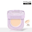 【MAYBELLINE 媚比琳】裸霧光無瑕氣墊水凝粉餅 9g(#小方塊)