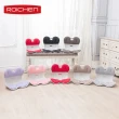 【Roichen】韓國 減壓舒適護脊坐墊/椅墊/和室椅 3入組親子組(2成人+1兒童 護腰 美姿)