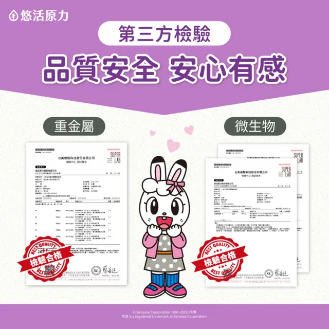【悠活原力】巧虎聯名小悠活兒童多醣體咀嚼錠x2(30錠/盒 葡聚多醣體 接骨木莓 鋅酵母 維生素)
