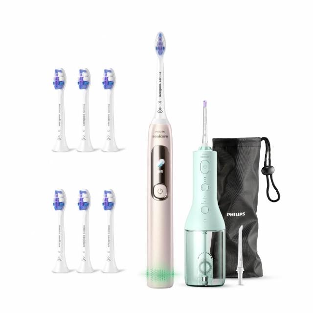 【Philips 飛利浦】官方直營 新品上市Sonicare抗敏Pro 鑽石智能音波電動牙刷/護敏刷HX3892/02+HX3826/34