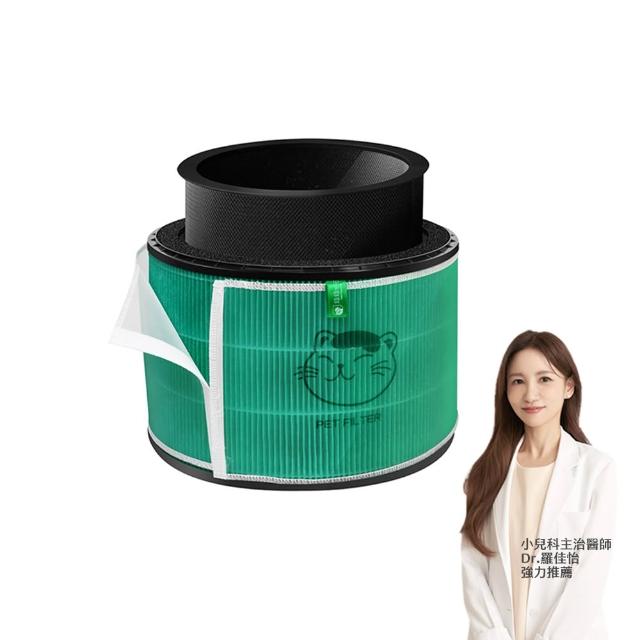 【Have Green Days 綠綠好日】適用 LG 超級大白 AS101DSS0/101DWH0/651DWH0/651DSS0 抗菌濾芯 2入組