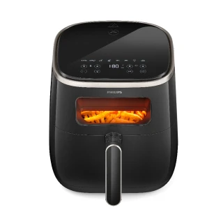 【Philips 飛利浦】星樂透透視海星氣炸鍋5.6L(HD9257/80)