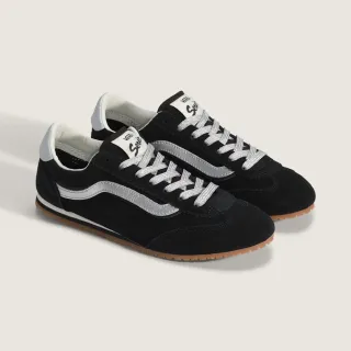 【VANS】官方旗艦 Super Lowpro 黑色/銀色滑板鞋