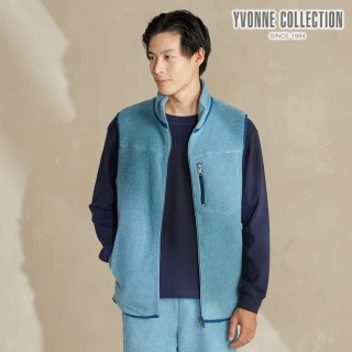 【YVONNE 以旺傢飾】搖粒絨背心-暮光綠