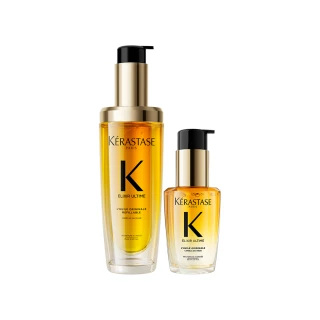 【KERASTASE 巴黎卡詩】金緻柔馭山茶花鎏光露75ml(升級版奢光小金油/極致保濕/長效抗躁/護髮油/髮油)