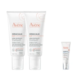 【Avene 雅漾官方直營】舒緩乾癢霜200ml  2入組(一般清爽型)