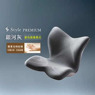 【Style】PREMIUM 健康護脊椅墊 舒適豪華款(護脊坐墊/美姿調整椅)