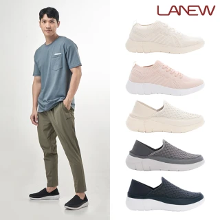 【LA NEW】Bio DCS力學動能 編織兩穿可踩式 防黴抑菌輕便鞋 休閒鞋(男女/多款)