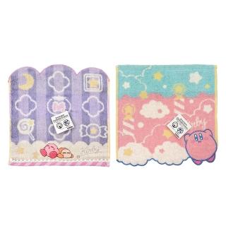 【Marushin 丸真】原廠正貨 星之卡比 造型純棉小方巾
