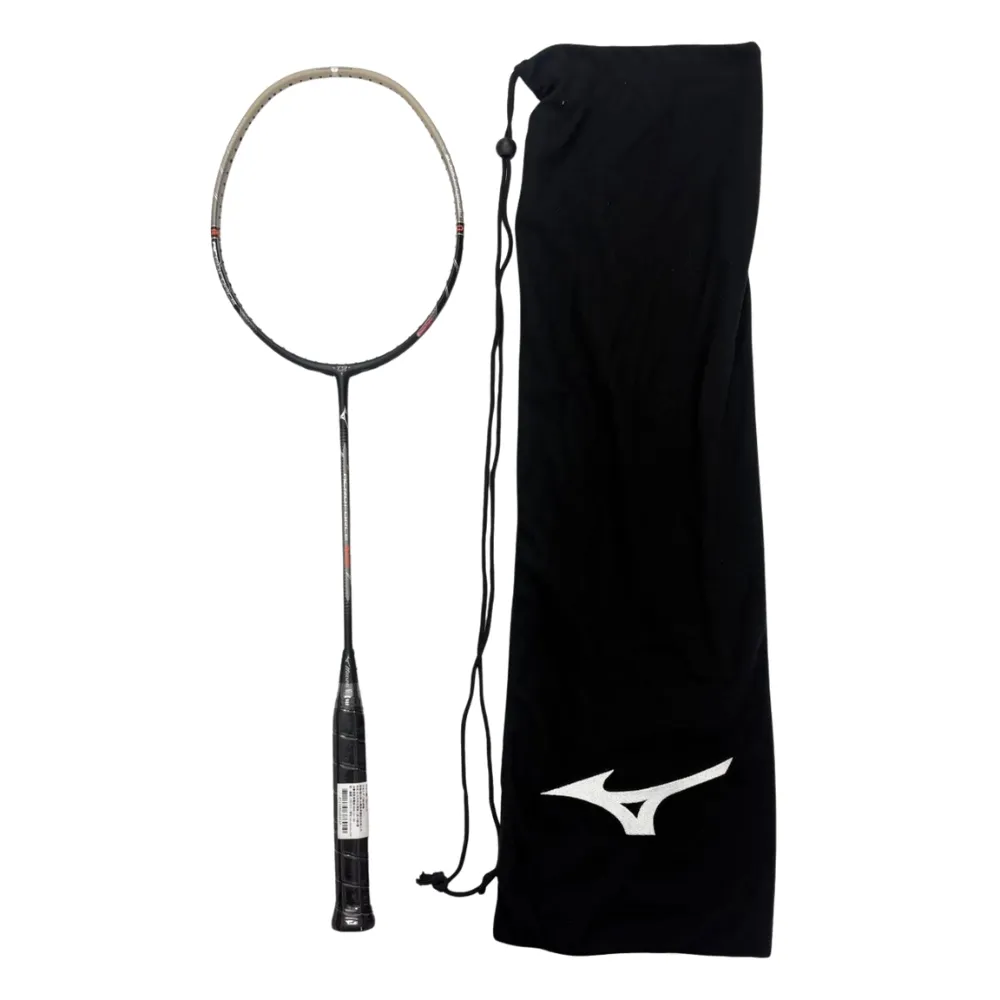 MIZUNO 美津濃】ACROFORCE 300羽球拍4UG6霧奶茶(73JTB50351) - momo