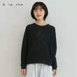 【a la sha】阿財立體繡花長袖上衣
