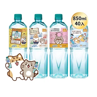 【台鹽】海洋鹼性離子水850mlx2箱/共40入(柴語錄獨家瓶)  (TQF微笑標章)