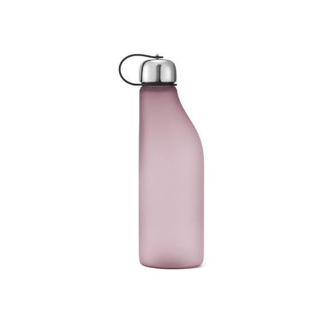 【Georg Jensen 喬治傑生】SKY隨身冷水瓶 玫瑰色 0.5L(塑料)