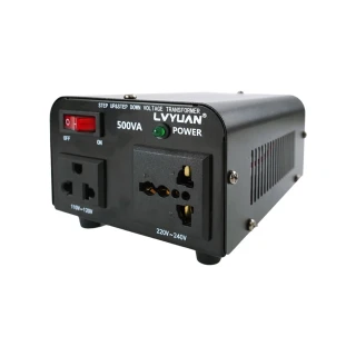 【OKAY!】雙向電壓轉換器 500W 萬國變壓器 220v轉110v 轉換多國插頭 3-AT35(電壓切換 旅行變壓器)