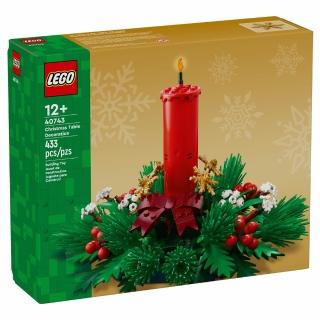 【LEGO 樂高】40743 節慶系列 - 耶誕桌飾