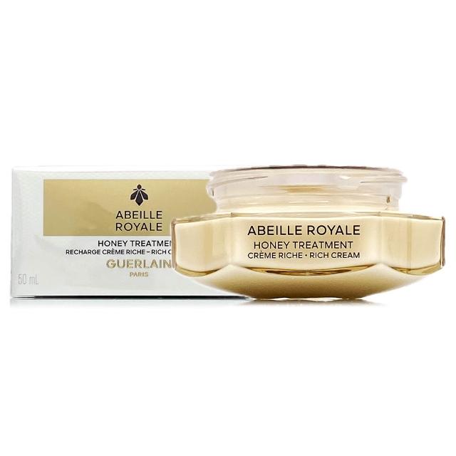 【Guerlain 嬌蘭】皇家蜂王乳蜂潤修護白霜50ml-白霜滋潤版-補充瓶(專櫃公司貨/盒裝)