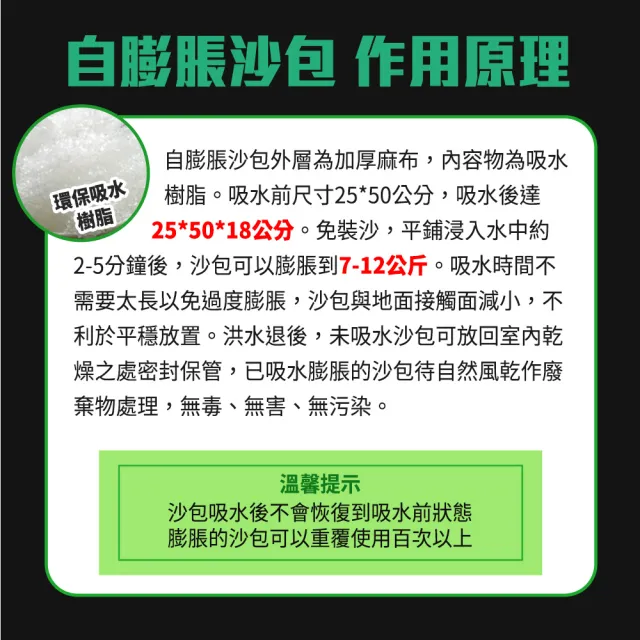 【OKAY!】科技沙包 10入 擋水袋 防水沙包 吸水沙袋 颱風沙包 砂包袋 3-ESB2550(堵水沙袋 防淹水沙包)