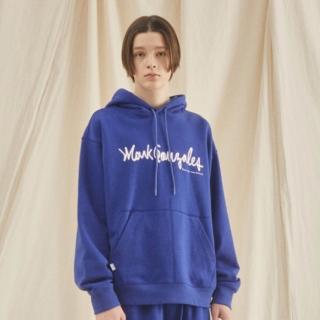 【Mark Gonzales】男女同款 MG LOGO OG 經典帽T-藍色