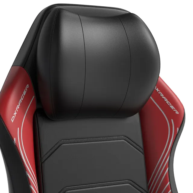 【GXG】DXRACER MASTER大師 電競賽車椅(黑紅色/皮面)