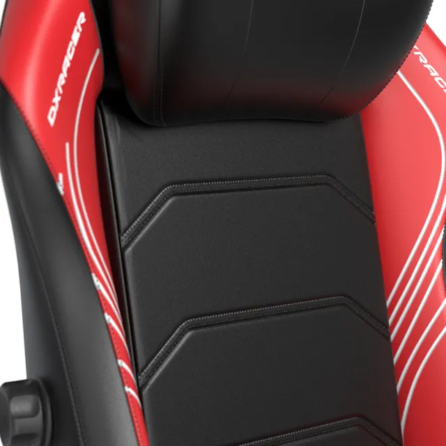 【GXG】DXRACER MASTER大師 電競賽車椅(黑紅色/皮面)