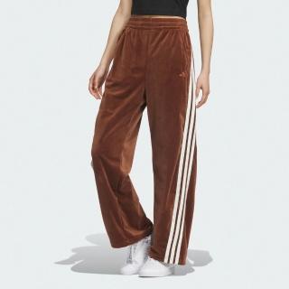 【adidas 愛迪達】DANCE 絲絨長褲 女 KC0180