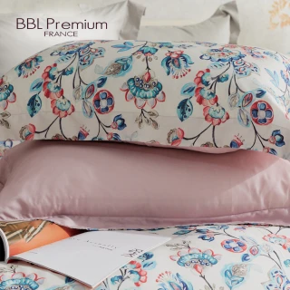 【BBL Premium】佛朗明哥糖果花｜100%天絲纖維.印花壓框枕套