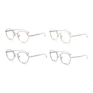 【JINS】日本製經典系列-多款任選 鈦系列(UTF-21A-064/065)