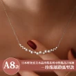 【Sayaka 紗彌佳】買一送一珍珠項鍊獨家 日本輕奢柔美水晶珍珠 可疊戴設計(多款選 盒裝 交換禮物)
