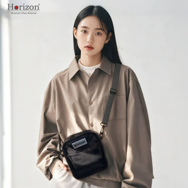 【Horizon 天際線】厚片吐司斜背小包 Toastie Crossbody(側背包 運動小包 隨身小包