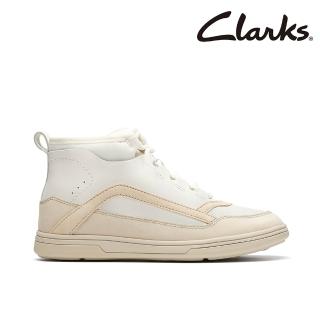 【Clarks】女鞋 Craftravel Hi. 俐落線條感設計綁帶休閒鞋(CLF85488B)