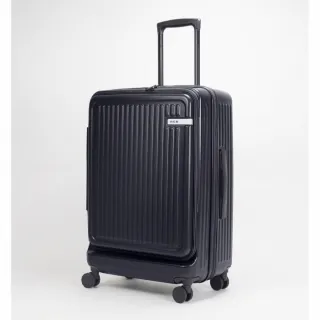 【ACE BAGS＆LUGGAGE】26吋 JOLLY2 前開式可擴充直紋中型箱(多色可選05027)