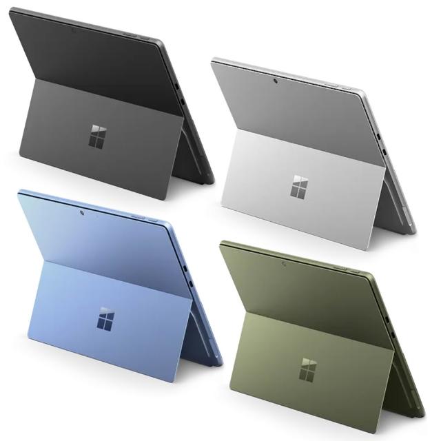 Microsoft 微軟 Surface Pro 9 搭載 Intel i7-1265U 處理器、16GB LPDDR5 記憶體與 256GB SSD，13 吋 2880x1920 PixelSense 鏡面觸控螢幕，提供順暢多工與精準繪圖體驗。支援 USB4.0/Thunderbolt 4 連線埠、前後高畫質攝像頭、Wi-Fi 6E 與藍芽 5.1，重量僅 0.879kg 的 2 合 1 商用筆電，適合商務與創作，預載 Windows 11 Pro，一年保固，完美升級您的行動辦公。