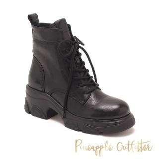 【Pineapple Outfitter】萬眾矚目獨特紋理短靴BRUIN(黑色)