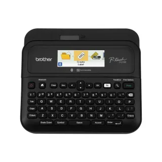 【brother】官方直營 PT-D610BT 高速單機/電腦兩用標籤機(適用:TZe系列3.5/6/9/12/18/24mm寬度標籤帶)