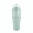 【WOKY 沃廚】買1送1_二代渾圓杯 鈦陶瓷款770ml-附彈跳&矽膠粗吸管(隨行杯/吸管杯/保溫杯瓶/保冰杯瓶/水壺)