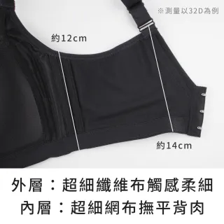 【玉如阿姨】水壩內衣。高包覆強支撐穩定不外擴 台灣製※0565膚(B.C.D.E罩 無鋼圈 集中)