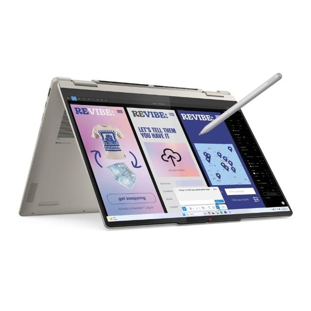 【Lenovo】14吋輕薄AI筆電(Yoga 7 2-in-1/83JQ008PTW/Ultra 5 228V/32G/512G SSD/Win11/三年保)