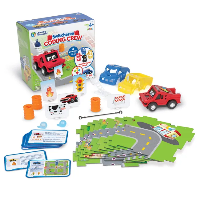 【Learning Resources】STEM程式互動小車(玩教具)