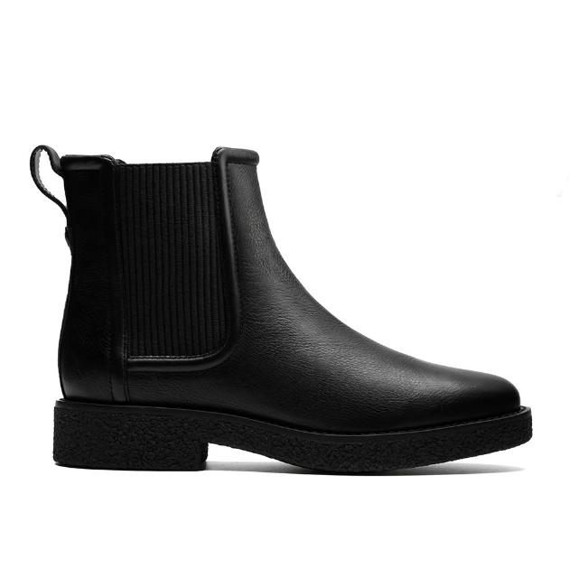 【Clarks】女靴 Nella Top 全皮面切爾西靴 短靴(CLF82892B)