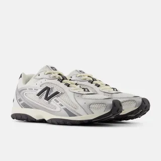 【NEW BALANCE】NB 休閒鞋 男女鞋 運動鞋 奶油 銀黑 D楦 附贈緞帶鞋帶(U204LSWD)