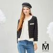 【MYVEGA 麥雪爾】MA經典小香風雲朵外套/愛心鑽飾針織外套-多款任選(日系/保暖外套/女外套/小香風)
