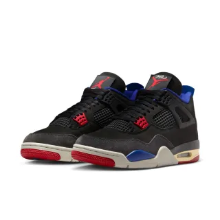 【NIKE 耐吉】運動鞋 籃球鞋 男鞋 AIR JORDAN 4 RETRO 喬丹 緩震 氣墊 抓地力 經典 AJ4 黑(FV5029003)