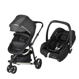 【Unilove】Touring Premium嬰兒推車+CabrioFix-i-Size提籃(新生兒推車 超強避震 雙向 可平躺)