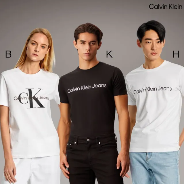 【CALVIN KLEIN】官方旗艦館 CK 經典男女款短袖T恤 多款任選