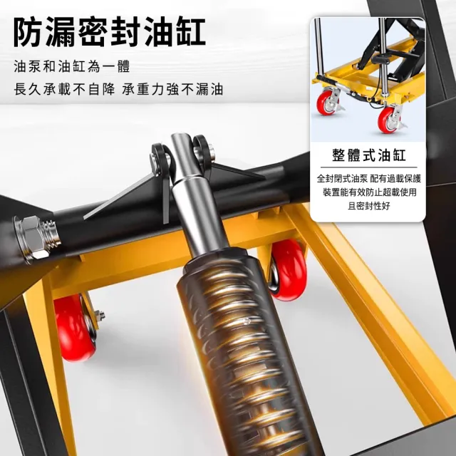 升降平臺手推車 手動搬運車 移動升降機 手動液壓車 升降平台車(165-P15072 油壓平台車 升降平台車)