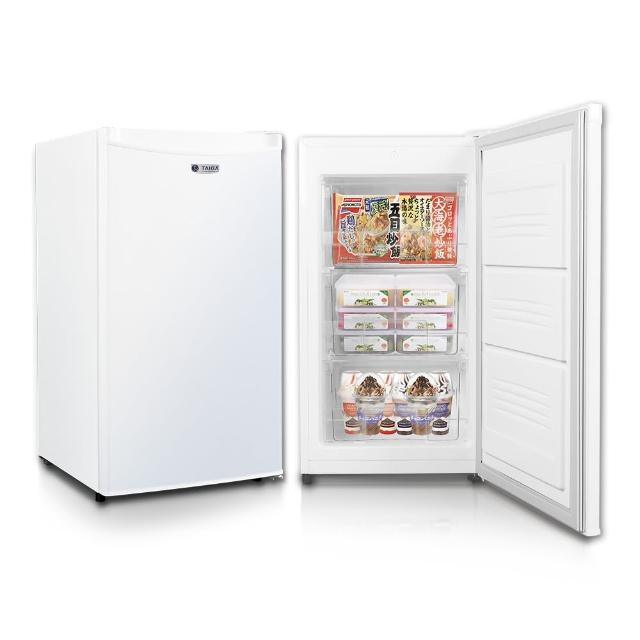 【TAIGA 大河】58H快配★110L低頻省電右開3層直立式冷凍櫃(CB1055 白)